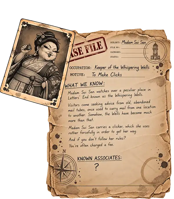 Madam Sui San case file